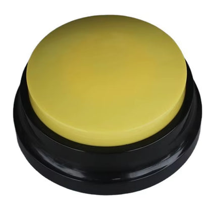 Voice Recording Button, Dog Buttons for Communication Pet Training Buzzer, 30 Second Record & Playback Recordable Buttons
