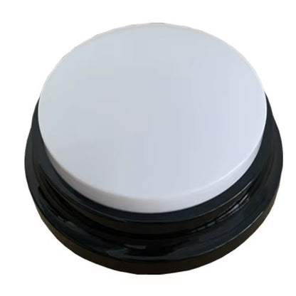 Voice Recording Button, Dog Buttons for Communication Pet Training Buzzer, 30 Second Record & Playback Recordable Buttons