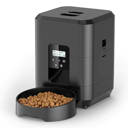 2L Portable Plastic Smart Pet Feeder with Camera Night Vision 2.4G Wifi Automatic Cat Feeder for Dog Food Dispenser