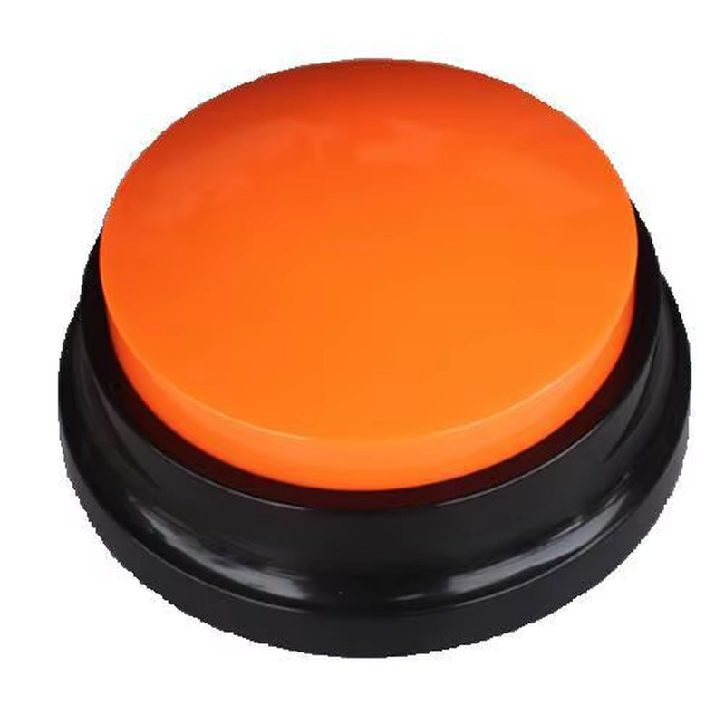 Voice Recording Button, Dog Buttons for Communication Pet Training Buzzer, 30 Second Record & Playback Recordable Buttons