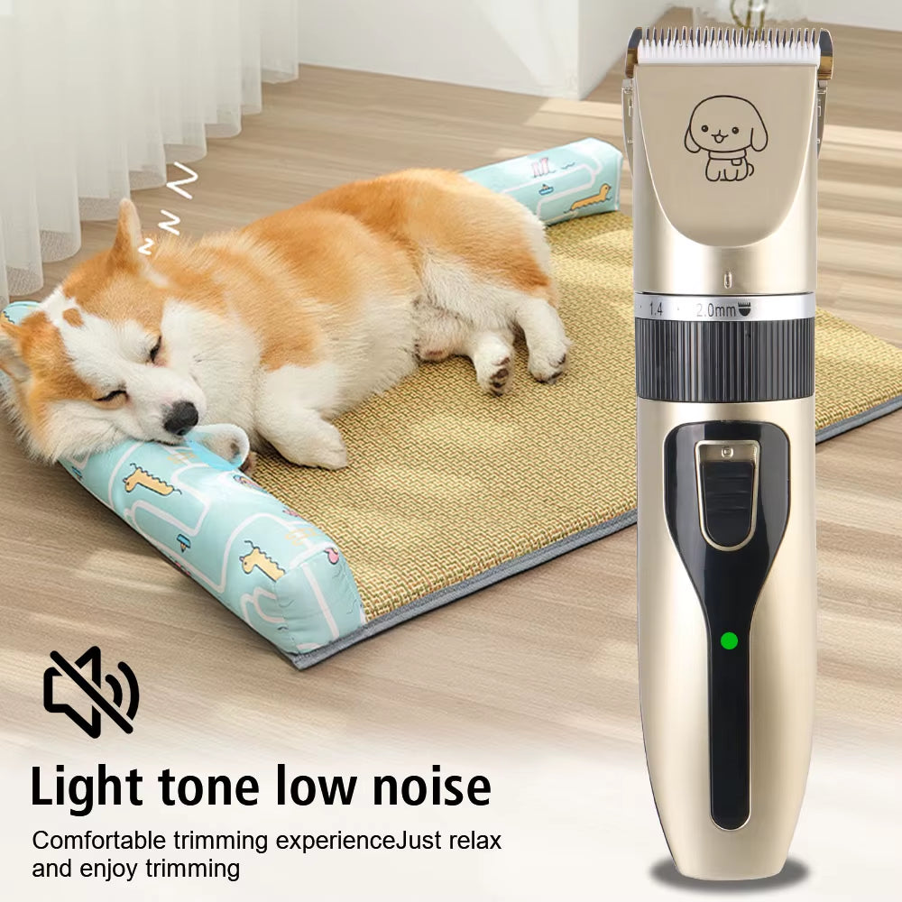 Pet Supplies Pet Hair Clipper Electric Scissors Haircut Trimmer Shaver Set for Rabbit Dog Cat Puppy Grooming Clipper Cutter