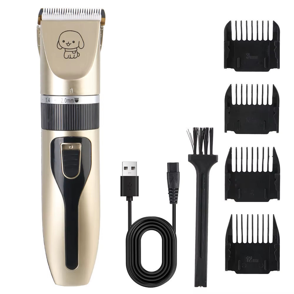 Pet Supplies Pet Hair Clipper Electric Scissors Haircut Trimmer Shaver Set for Rabbit Dog Cat Puppy Grooming Clipper Cutter