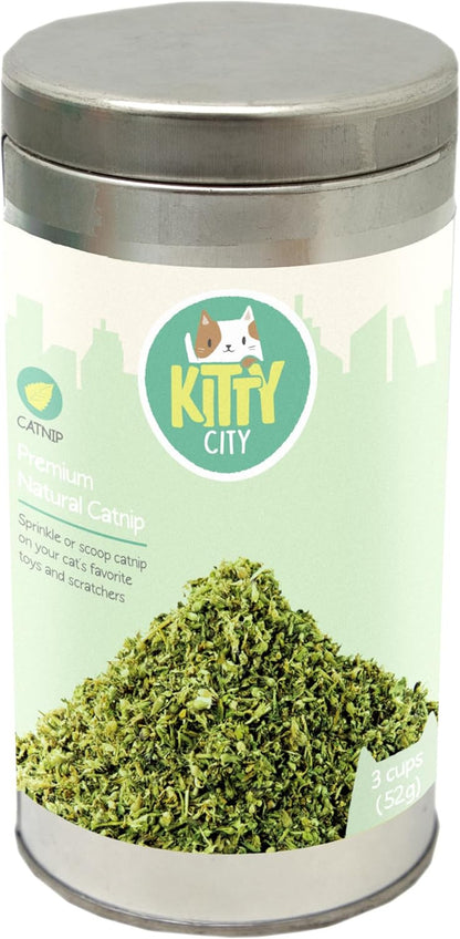 Cat Premium Natural Catnip Collection, Catnip Tin
