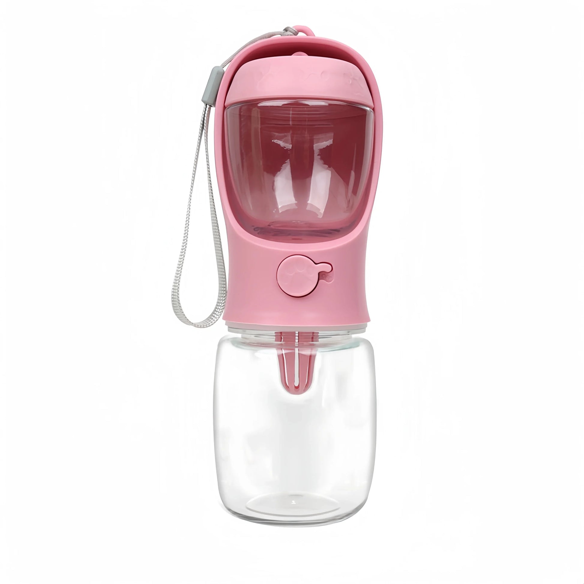 Portable Pet Water Bottle Dispenser Auto Feature Plastic Bowl for Dog Travel Food Grade Material Puppy Water Cup