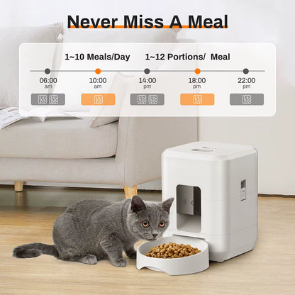 Automatic Pet Feeder (2L Capacity, Smart Control Camera)