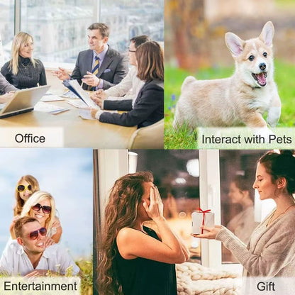 Voice Recording Button, Dog Buttons for Communication Pet Training Buzzer, 30 Second Record & Playback Recordable Buttons