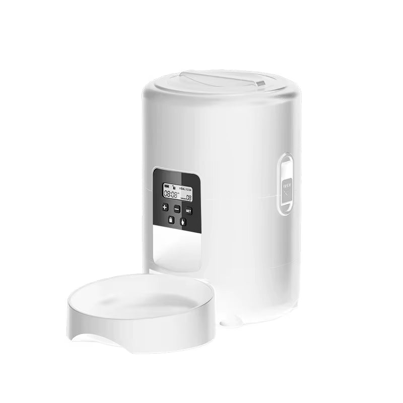2L Portable Plastic Smart Pet Feeder with Camera Night Vision 2.4G Wifi Automatic Cat Feeder for Dog Food Dispenser