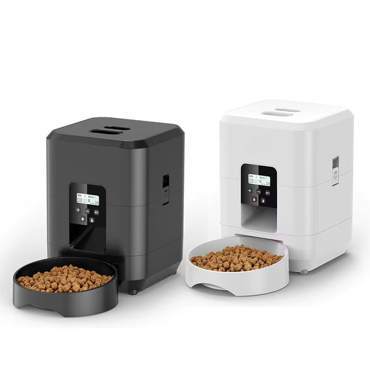 2L Automatic Cat Feeder with Camera Video with Night Vision 2.4G Wifi Automatic Pet Feeder Smart Dog Feeder Cat Food Dispenser
